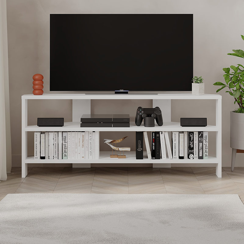Corner tv stand 110cm wide sales